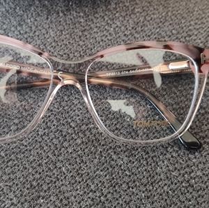 Tom Ford Pink Tortoise Eyeglasses